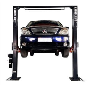 Katool KT-AM120SD Asymmetric 2 Post Car Lift 12,000 lbs