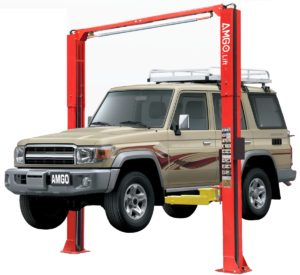 AMGO® Hydraulics OH-10 ALI Certified Super-Asymmetric® 2 Post Lift 10,000 lbs - Image 3
