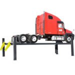 BendPak HDS-27X ALI Heavy-Duty Extended 4 Post Car Lift 27,000 lb. - New Gray - Image 2