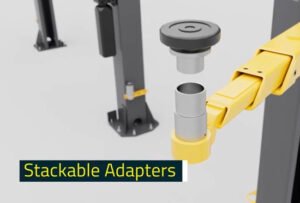 BendPak 10AP Adaptable Clearfloor Adj-Width ALI 2 Post Lift 10,000 lb. - New - Image 9