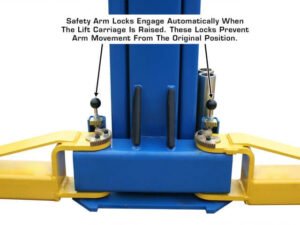 Atlas® 9OHSC-SS Symmetric 2 Post Lift 9,000 lbs - Image 10