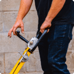 Reversible Plate Compactor – Honda GX160 – 5.5 HP – 3,500 lbs/ft_ W/ Free Vibration Impact Ironclad Gloves - Image 7