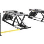 BendPak P9000LTF Low-Rise, Open-Center Pit-Style, Flush-Mount Car ALI Lift 9,000 lb.