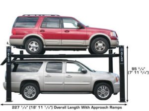 Atlas® Garage Pro 9000 Service/Parking 4 Post Lift 9,000 lbs - Image 6