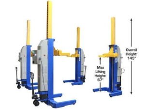Atlas® ML-4034BC ALI Battery Powered Mobile Column Lift System 74,000 lbs - Image 5