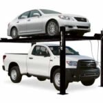 Challenger CL4P9X Ex-Length 4 Post Storage/Service Lift 9,000 ALI Cert.