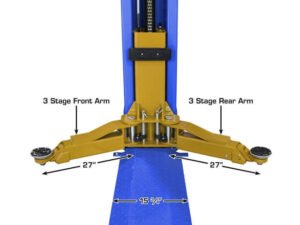 Atlas® Platinum PVL-9BP ALI Certified Base-Plate 2 Post Lift 9,000 lbs - Image 7