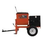 Brave Mortar Mixer | 8 Cu. Ft. Steel Drum | Honda GX239 Gas - Image 11