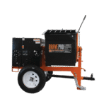 Brave Mortar Mixer | 8 Cu. Ft. Poly Drum | Honda GX239 Gas
