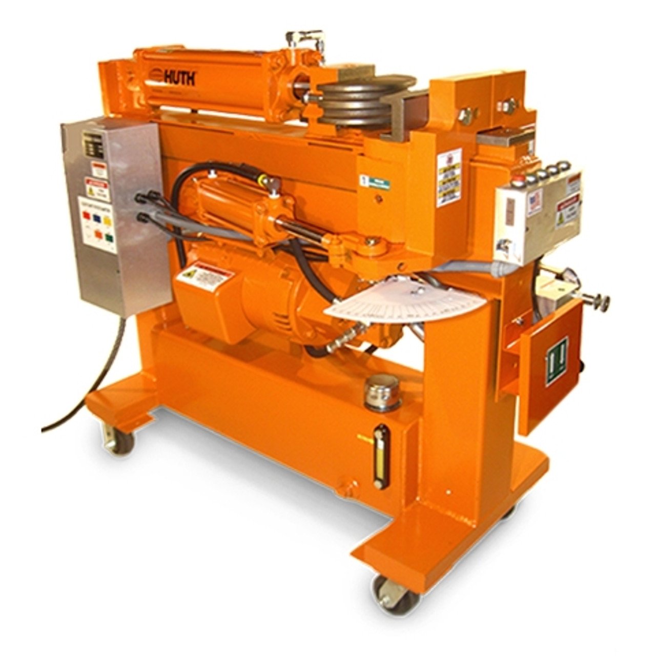 hb2650_0 Huth 220V Three Phase 7.5HP Manual Knee Control Fabrication Bender with 5in Cylinder 2650 - Image 1