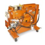 Huth 220V Single Phase 7.5HP Manual Knee Control Fabrication Bender with 6in Cylinder 2660 - Image 2