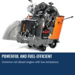 Husqvarna Floor Saw 5000 D | Walk-Behind Floor Saw - Image 3
