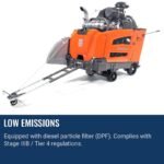 Husqvarna Floor Saw 7000 D | Walk-Behind Floor Saw - Image 3