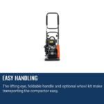 Husqvarna Forward Plate Compactor LF 50 L | 320 mm | Honda | GXR12 - Image 3