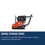 Husqvarna Forward Plate Compactor LF 50 L | 320 mm | Honda | GXR12 - Image 4