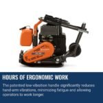 Husqvarna LFe 60 LAT W/ Free Vibration Impact Ironclad Gloves - Image 9