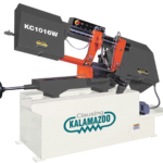 Clausing Kalamazoo 230V Three Phase 10” Manual 4-Speed Horizontal Bandsaw with Quick Acting Vise KC1016W