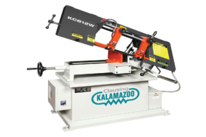 Clausing Kalamazoo 110V Single Phase 7”x14” 4-Speed Manual Horizontal Bandsaw KC812W