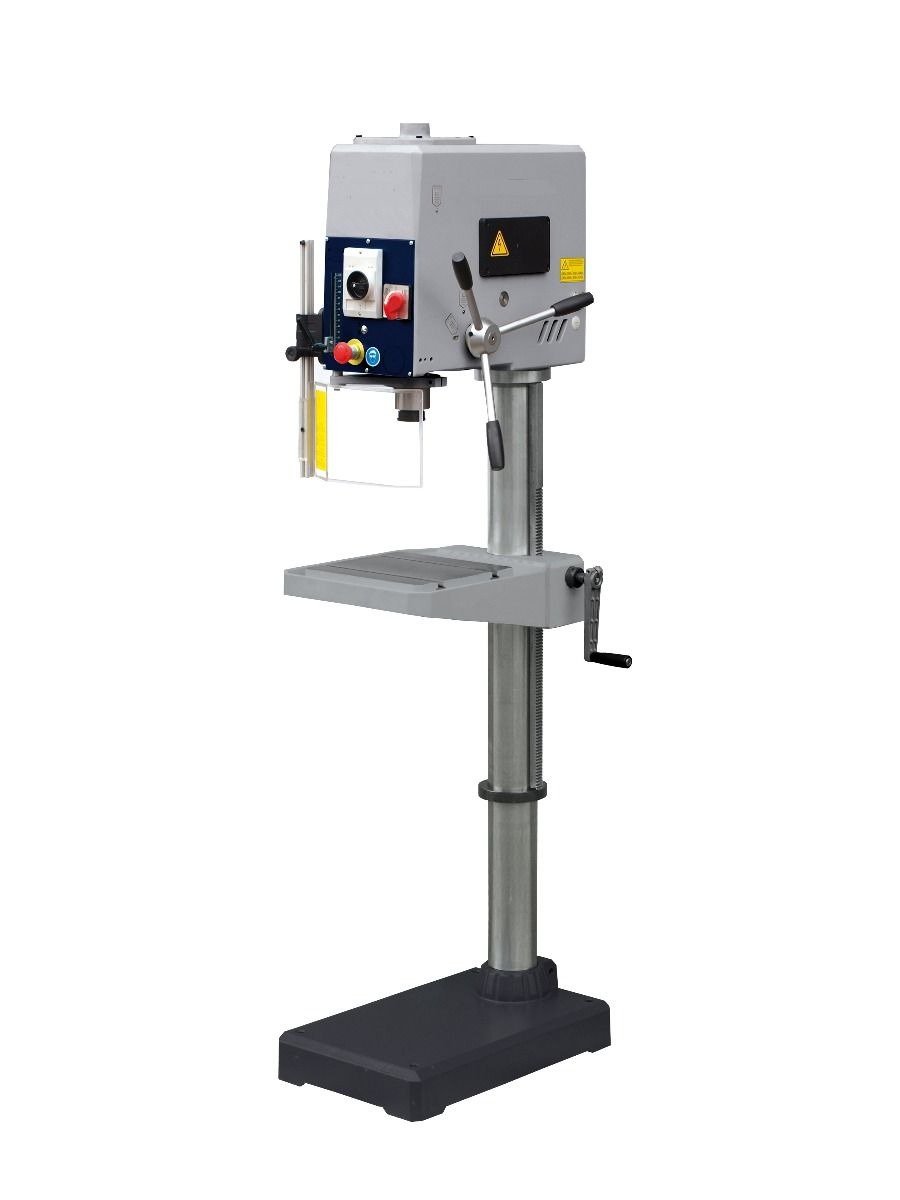 kl25ev_clausing_iberdrill Clausing Erlo Belt-Drive 230V Three Phase 25.2” Electric Variable-Speed Round-Column Floor Drill Press KL25EV - Image 1