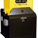 Burr King Model 25 Vibra King 120V Single Phase 2.5 Cubic Foot Vibratory Chamber 25100