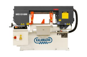 Clausing Kalamazoo 230V Three Phase 13”x18” Variable-Speed Manual Horizontal Miter Bandsaw MS1318M