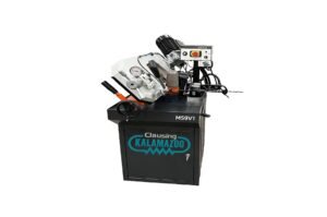 Clausing Kalamazoo 220V Single Phase 9” Manual Variable-Speed Swivel Miter Wet Bandsaw MS9V1