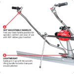 Tomahawk PRO Series Honda Concrete Power Screed Three Magnesium Blade Bundle (Choose 3 Boards) W/ Free Vibration Impact Ironclad Gloves - Image 6