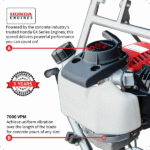 Tomahawk PRO Series Honda Concrete Power Screed Three Magnesium Blade Bundle (Choose 3 Boards) W/ Free Vibration Impact Ironclad Gloves - Image 5
