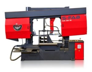 Revolution Machine Tools 10HP Semi-Automatic Column Type Single Miter Band Saw S-FAB CM 30-31