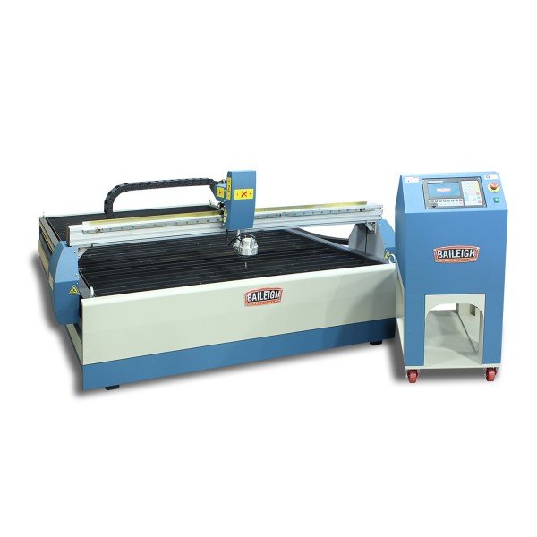 pt48ahw_main_web_1.jpg Baileigh Industrial 220V Single Phase 4ft x 8ft CNC Plasma Table with Automatic Torch Height Control & Water Table PT-48AH-W 1225308 - Image 1