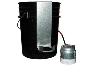 Burr King Model 45 Vibra King 120V Single Phase 4.5 Cubic Foot Vibratory Chamber with Process Timer 45500 - Image 4