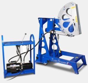TubeShark 110V Single Phase Portable Pipe & Tube Bender with Commercial Electric/Hydraulic Power Unit TSA-2-1-0003