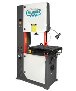 Clausing Kalamazoo 230V Three Phase 28” Vertical Bandsaw with Hydraulic Tilting Table V2812H