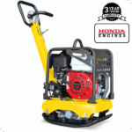 Reversible Plate Compactor – Honda GX160 – 5.5 HP – 3,500 lbs/ft_ W/ Free Vibration Impact Ironclad Gloves - Image 4